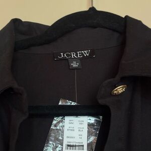 J. Crew A line Chino shirt dress new with tags